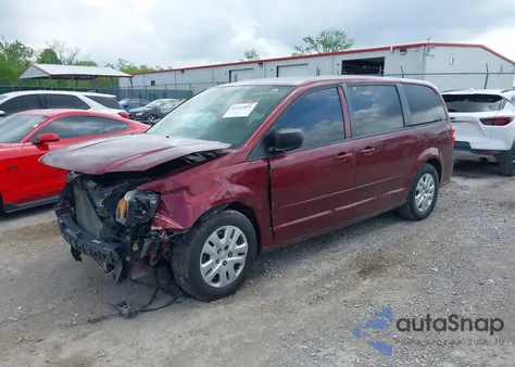 2017 Dodge Grand Caravan Se из США, поврежденный, VIN 2C4RDGBG3HR618462